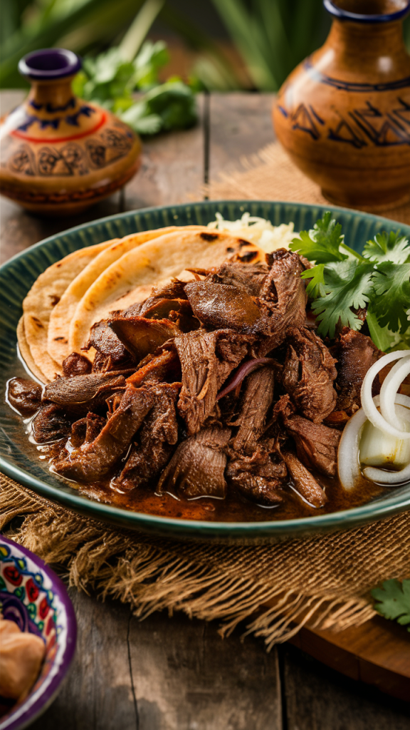 Receta de Barbacoa de Res, Mexicana