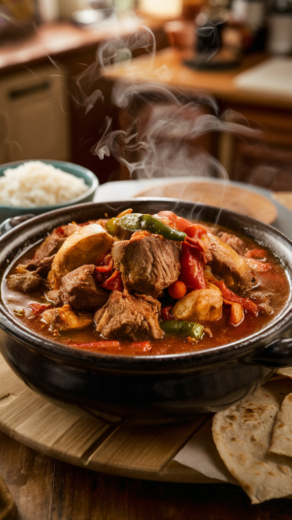 Receta de Guisado de Res, Cocina Mexicana