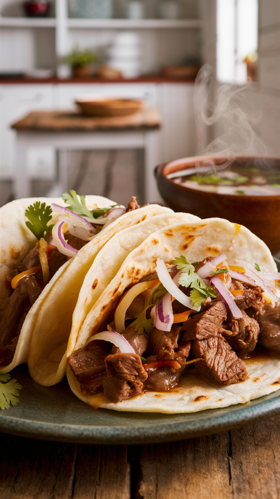 Receta de Tacos de birria 