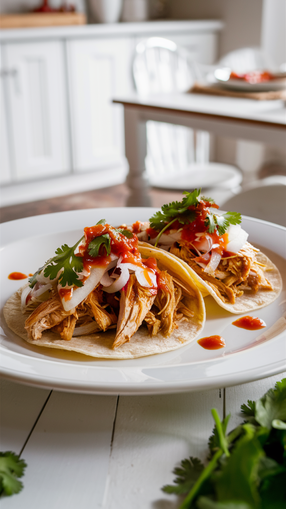 Receta de Tacos de Pollo